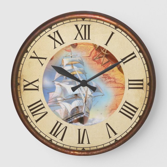 Relógio Grande Náutica (Frente)