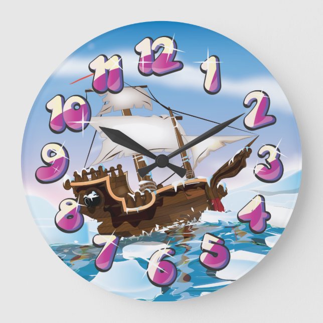 Relógio Grande Navio Quebra-Gelo (Frente)