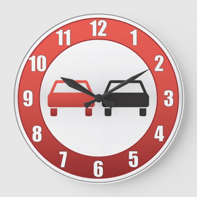 Relógio Grande Nenhum sinal de passagem (Frente)