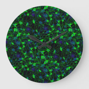 Relógio Grande Neuron City Wall Clock