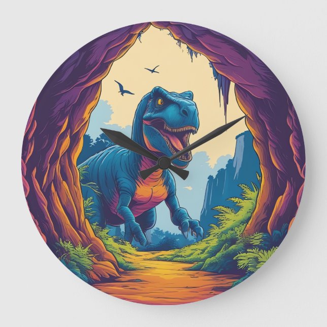 Relógio Grande Nice Dino, Don’t Look At Me Like That. (Frente)