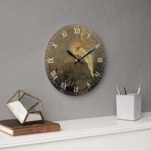 Relógio Grande Noite de Midsummer por Grimshaw, Arte Vitoriana An