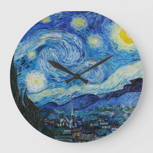 Relógio Grande Noite Estrelada, Van Gogh