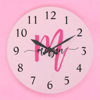 Nome de Monograma de Rapariga de Script Moderno Ro