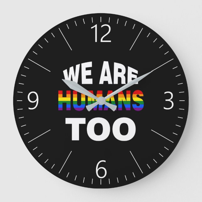 Relógio Grande Nós também somos humanos (Frente)