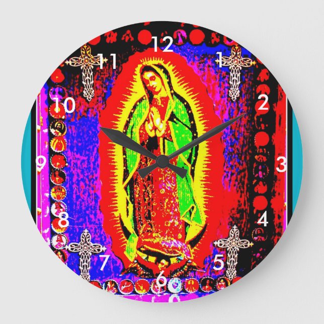 Relógio Grande Nossa senhora Guadalupe (Frente)
