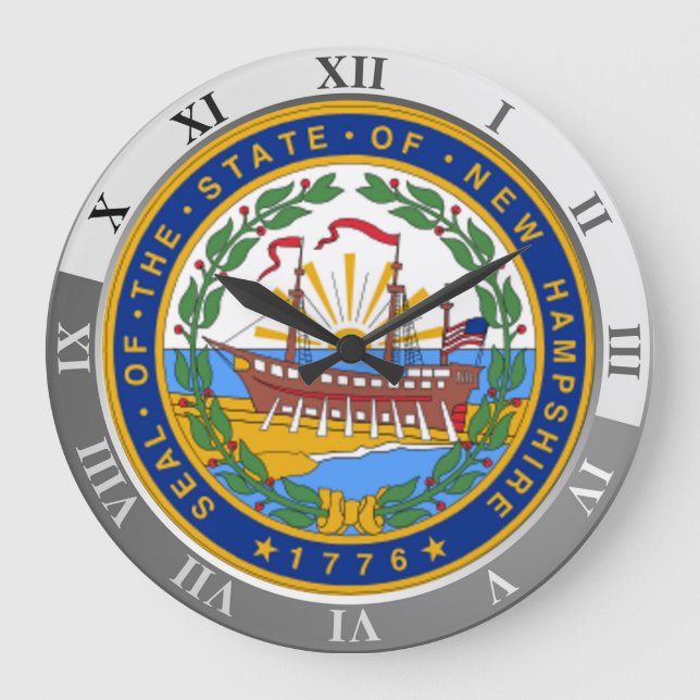Relógio Grande Nova Hampshire (Frente)