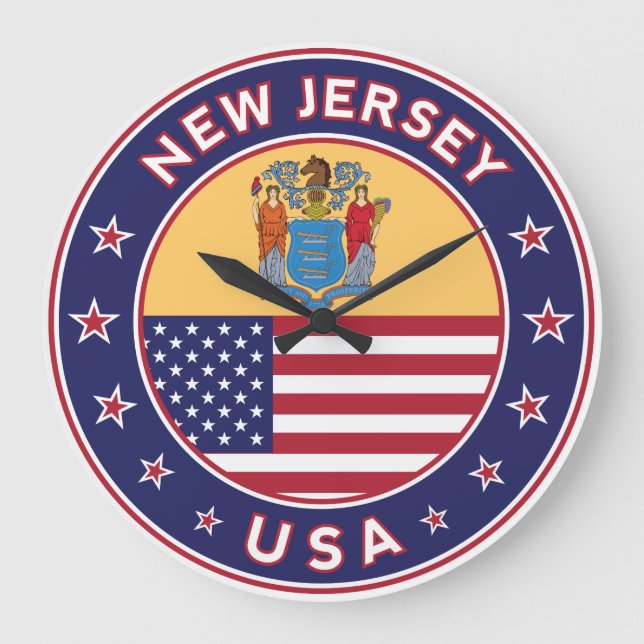 Relógio Grande Nova Jersey (Frente)