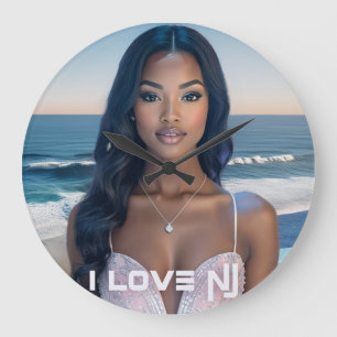 RELÓGIO GRANDE NOVA JERSEY - EU AMO NJ