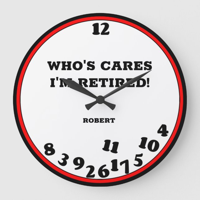 Relógio Grande Novidade Encantada e Reformada (Frente)