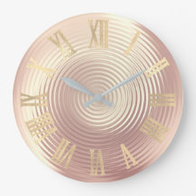 Numores romanos de vidro cor-de-rosa-seda Dourado 