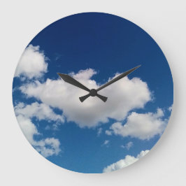 Relógio Grande Nuvem mole longa