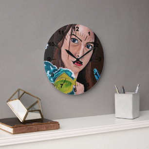 Relógio Grande O Amante Maldito Pintura de Alfred Fox