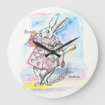 O Coelho Branco Heralda o Tempo