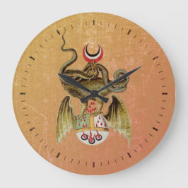 Relógio Grande O Dragão da Alquimia