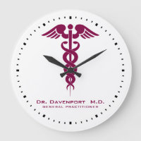 O Escritório do Caduceus do doutor vermelho