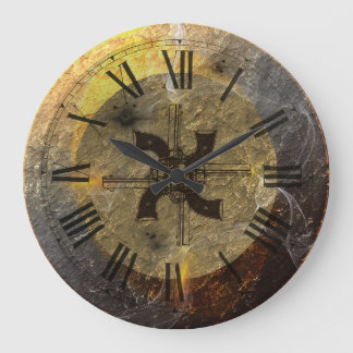 Relógio Grande O Fumo Das Armas Que Atacam Os Cowboys