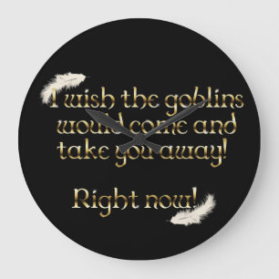 Relógio Grande O Goblins Caiu