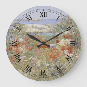 Relógio Grande O Jardim de Celia Thaxter por Frederick Childe Has
