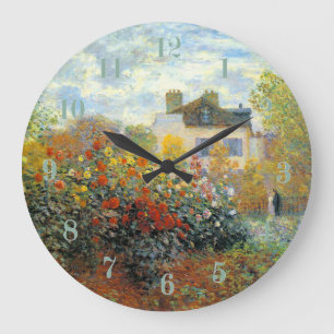 Relógio Grande O jardim de Monet em belas artes de Argenteuil