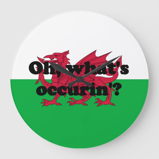 Relógio Grande O que está acontecendo? (Frente)