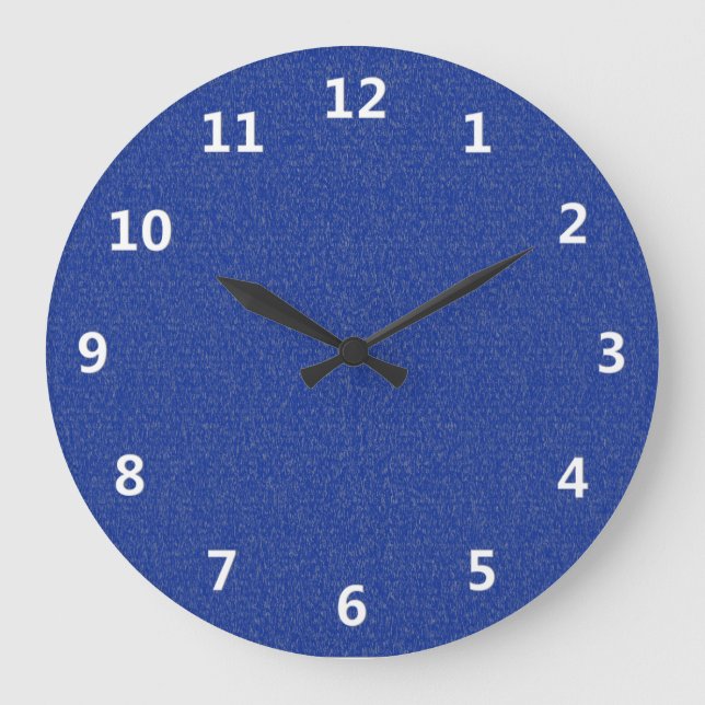 Relógio Grande O reflexo azul com branco numera o pulso de (Frente)