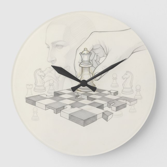 Relógio Grande O Tempo da Estratégia (Frente)