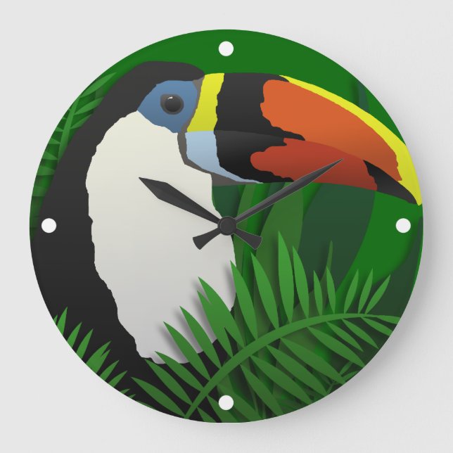 Relógio Grande O Toucan grande (Frente)