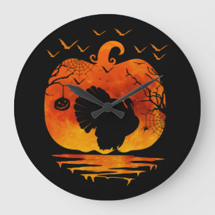 RELÓGIO GRANDE OBRIGANDO A TURQUIA A COSTUME PUMPKIN A CAIR