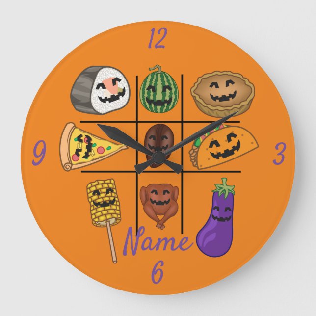 Relógio Grande Odball Jack o'lantern Medley Thunder_Cove   (Frente)