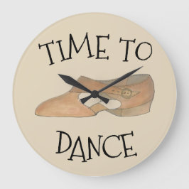 Relógio Grande Oferta do Time to Dance Tan Modern Lyrical Calçado