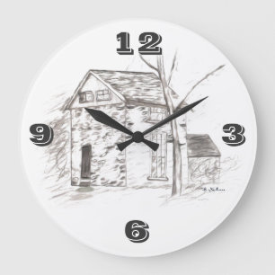 Relógio Grande OLE TIME Tic Toc