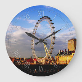 Relógio Grande Olho de Londres - cenário encantador do Reino Unid