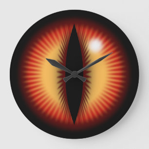 Relógio Grande Olho de um dragão