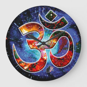 Relógio Grande OM Asana Universal