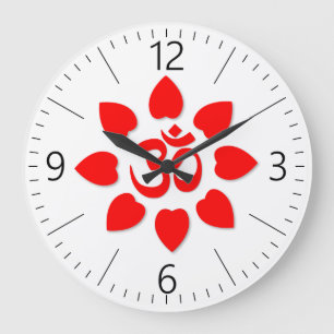 Relógio Grande Om symbol