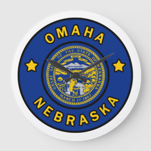 Relógio Grande Omaha Nebraska
