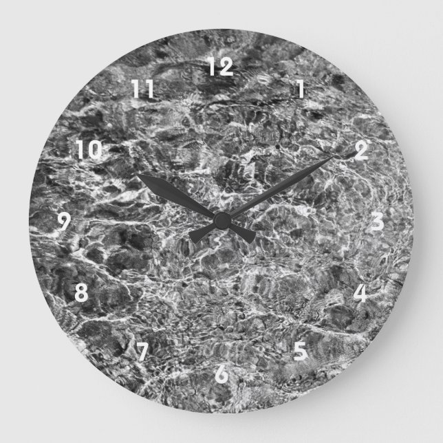 Relógio Grande Ondinhas da água do rio (Frente)