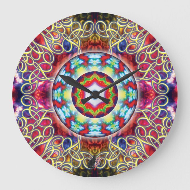 Relógio Grande Orbz Kaleid (Frente)