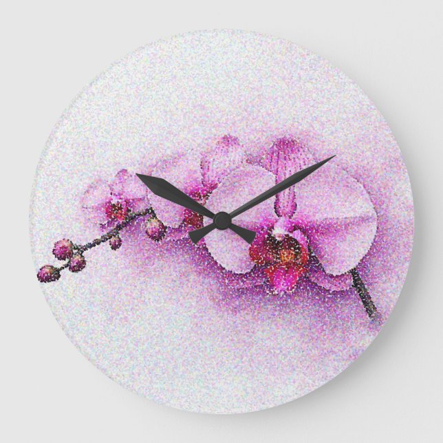 Relógio Grande Orchid Sky Serenade (Frente)