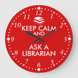 Relógio Grande Os presentes do bibliotecário mantêm a calma par
