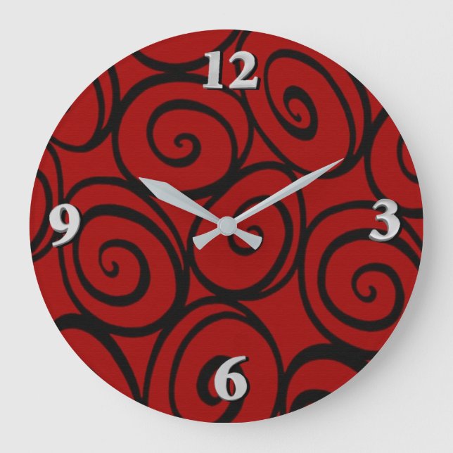 Relógio Grande Os Rosas da Rainha (Frente)