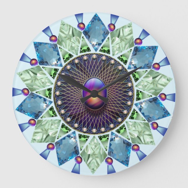 Relógio Grande Ouros e Pérolas 1 (Frente)