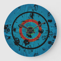 Padrão de Abstrato azul circular
