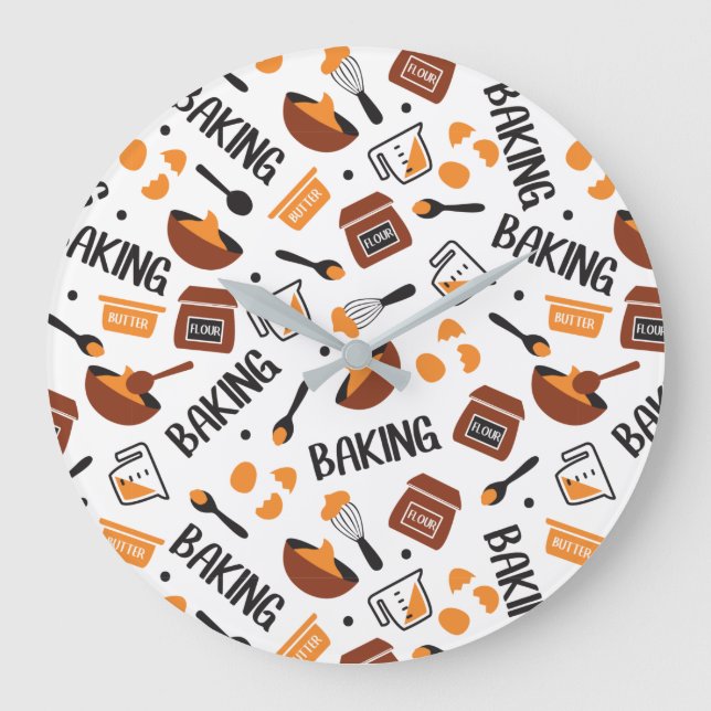 Relógio Grande Padrão I de Arte Bastante Bonito (Frente)