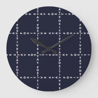 Relógio Grande Padrão 'Positivo' de tendência, verificação de gra