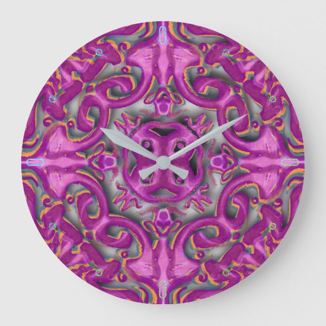 Relógio Grande Padrão simétrico (azulejos como) (Frente)