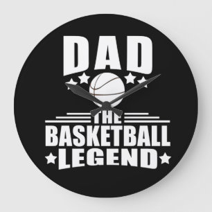 Relógio Grande pai da lenda do basquete