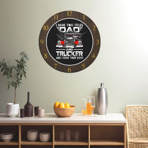 Relógio Grande Pai Trucker "Rock Them Ambos"