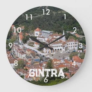 Relógio Grande Palácio de Sintra de cima em Sintra, Portugal
